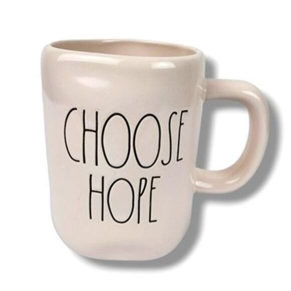 Rae Dunn Mug CHOOSE HOPE Artisan Collection by Magenta Coffee Cup Tea Drinkware - Picture 1 of 8